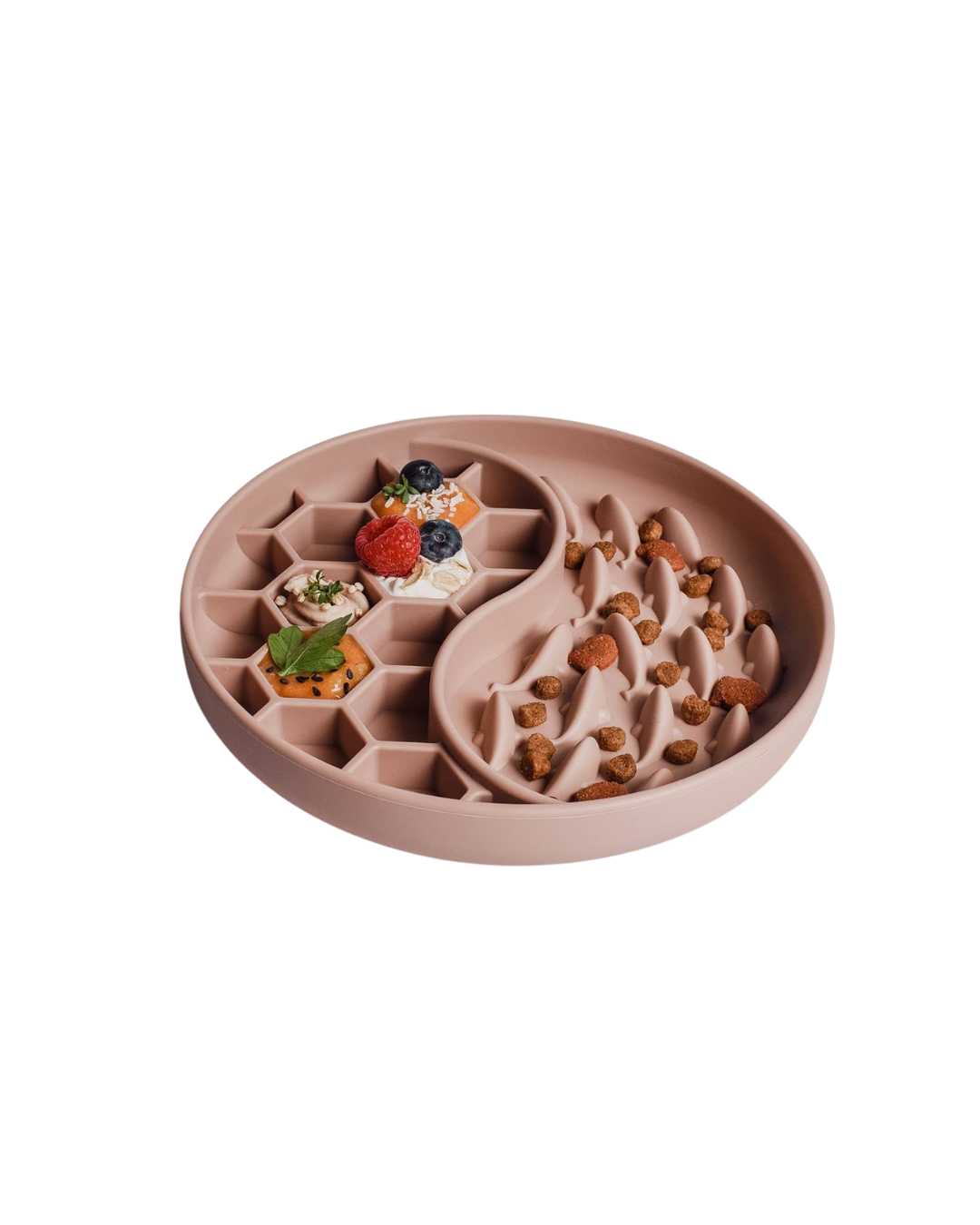 Anti-Gulping Bowl / Licking Dish For Dogs & Cats