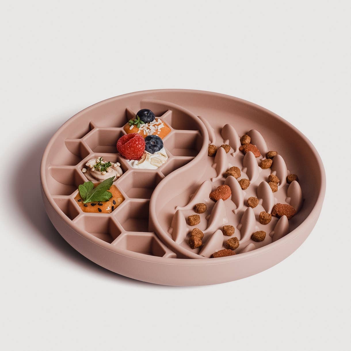 Anti-Gulping Bowl / Licking Dish For Dogs & Cats